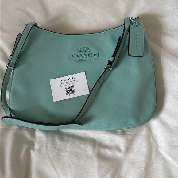 Coach Handbags - Coach Women's Light Green Shoulder Bag
